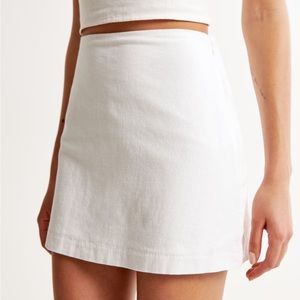 Abercrombie & Fitch Linen Skort